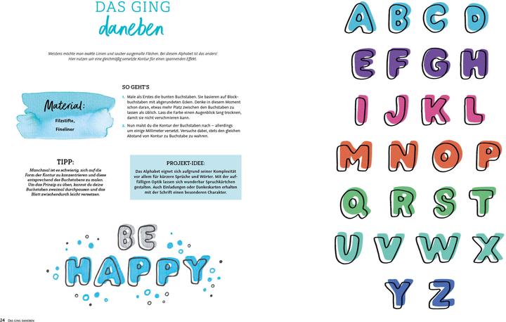 Produktbild Handlettering 44 Alphabete – Für alle Anlässe – Band 2 (Deutsch, Timo Strauss, 2020)