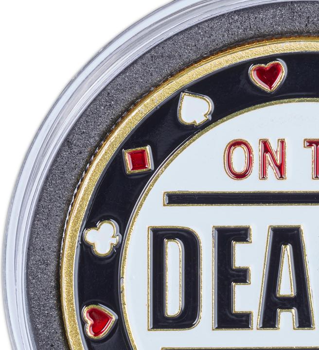 Actual product image Relaxdays 3pcs poker button set