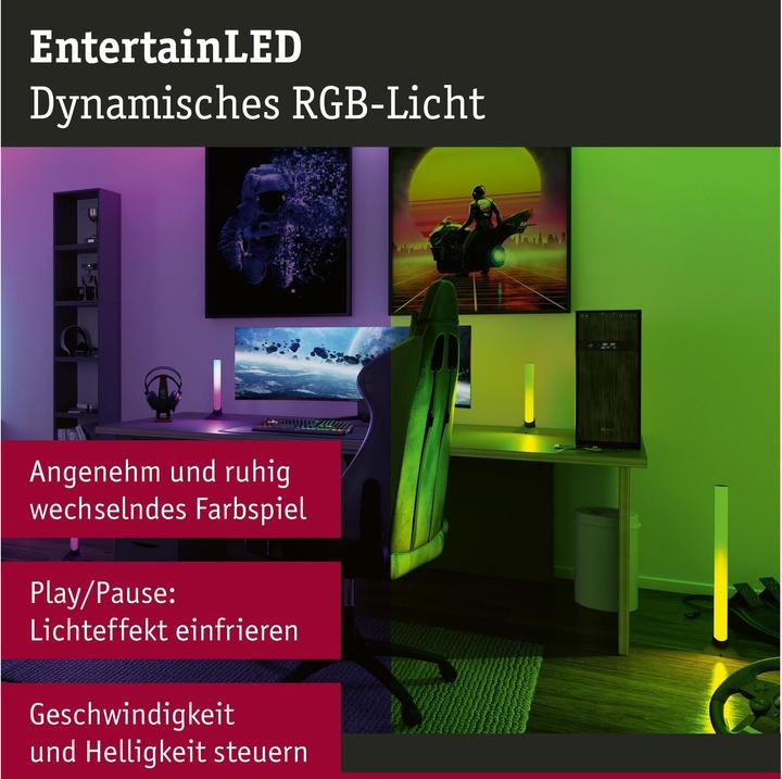 Produktbild Paulmann EntertainLED Lightbar Set (RGB, 60.50 cm, Indoor)