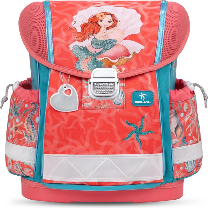 Image du produit Belmil Classy Schulranzen Set 4teilig mit Brustgurt (19 l)