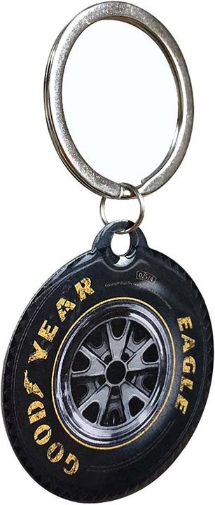 Actual product image Nostalgic-Art Merchandising Keyring Good Year Ø 4 cm, Black/Yellow