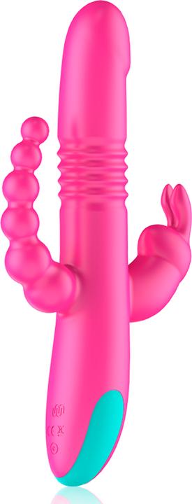 Image du produit Happy Loky Donald Triple Stimulation : Anale, G-Spot & Clitoridienne Watchme Technologie Sans Fil Compa