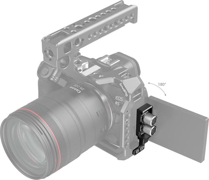 Produktbild SmallRig HDMI und USB-C Cable Clamp für EOS R5 und R6 Cage - 2981 (Kabel)