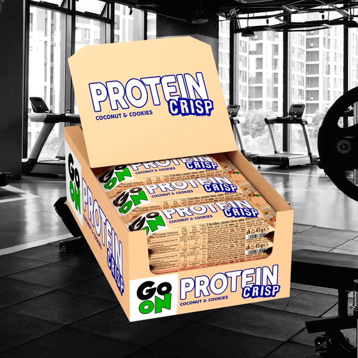 Actual product image Go On Nutrition Protein Crisp Bar (Coconut & Cookies, 1 pcs., 1200 g)