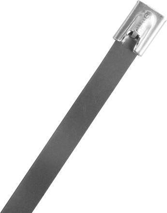 Produktbild Csdk SL Edelstahlkabelbinder aus 316er Stahl, mit Verschlusskugel 7,9x266mm - (100 Stück) (Metallkabelbinder, 266 mm, 50 Stk.)