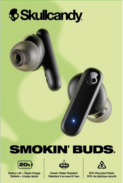 Produktbild Skullcandy Smokin Buds (keine Geräuschunterdrückung, 8 h, Kabellos)