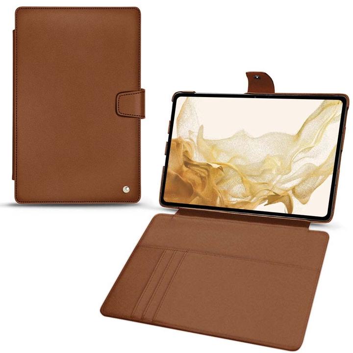 Actual product image Noreve Leather wallet with horizontal flap (Galaxy Tab S8)