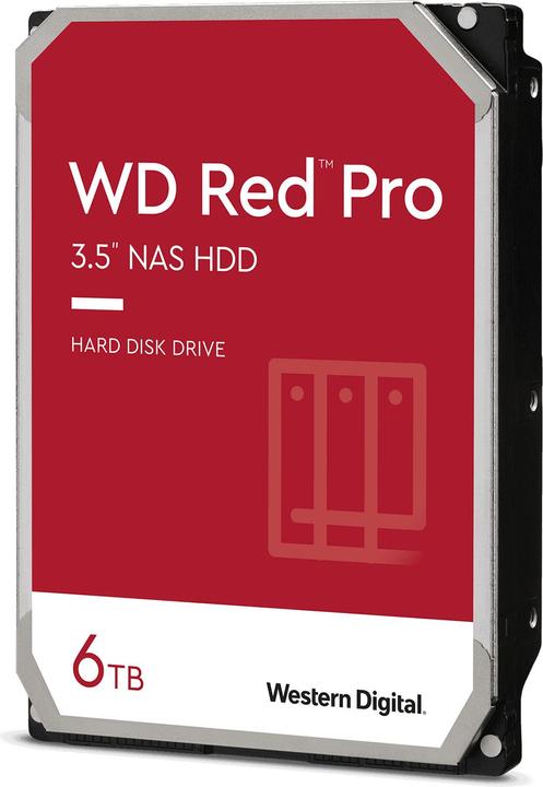 Actual product image WD Red Pro 6TB 7200RPM, WD6003FFBX () (6 TB, 3.5", CMR)