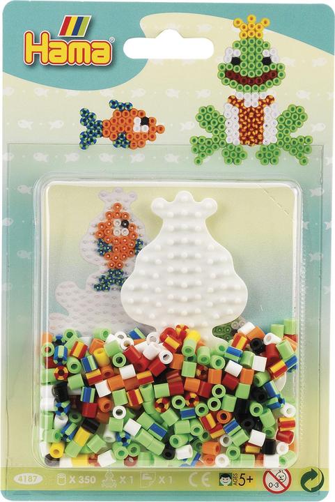 Produktbild Hama Skrijkbeadset Kikker, 350 Stk.