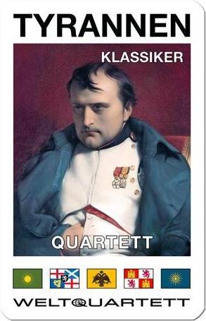 Quartett Tyrannen Klassiker (Deutsch)