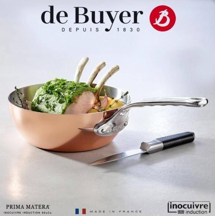 Actual product image de Buyer Prime Matera (20 cm, Frying pan, Copper, Stainless steel)
