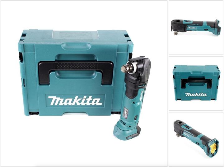 Immagine prodotto Makita DTM 51 ZJ Utensile multifunzione a batteria 18V in valigetta Makpac - senza batteria, senza c