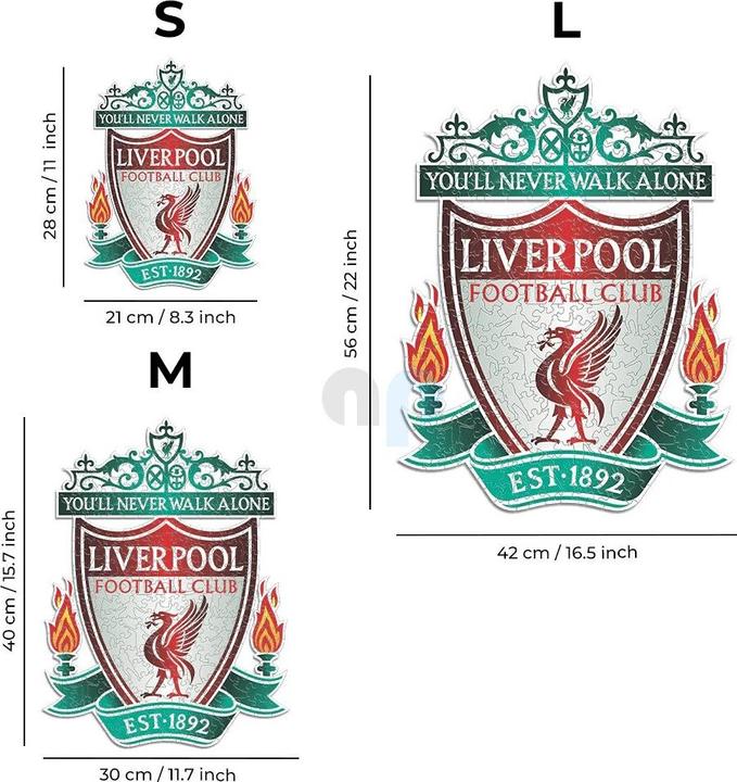 Actual product image Iconic Liverpool FC (270 pieces)