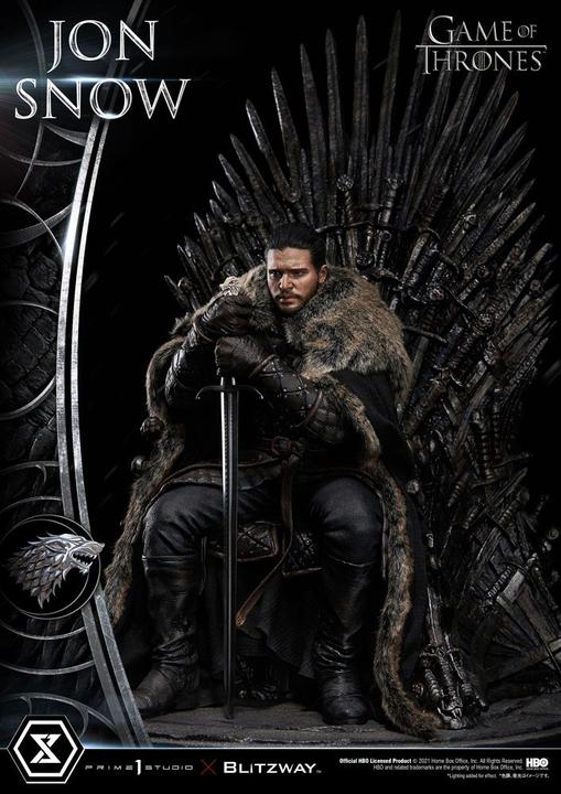Actual product image Prime 1 Studio Game of Thrones statuette 1/4 Jon Snow 60 cm