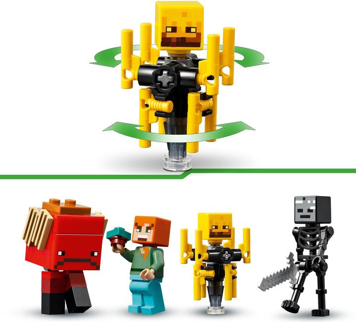 Produktbild LEGO Das Lava-Duell im Nether (21266, LEGO Minecraft)