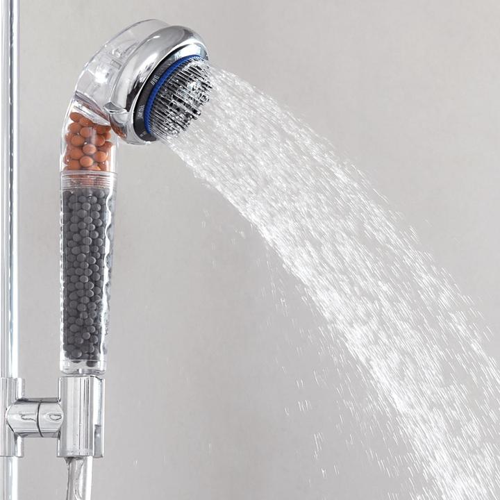 Actual product image JTI Shower head with natural minerals (8 Beam types)
