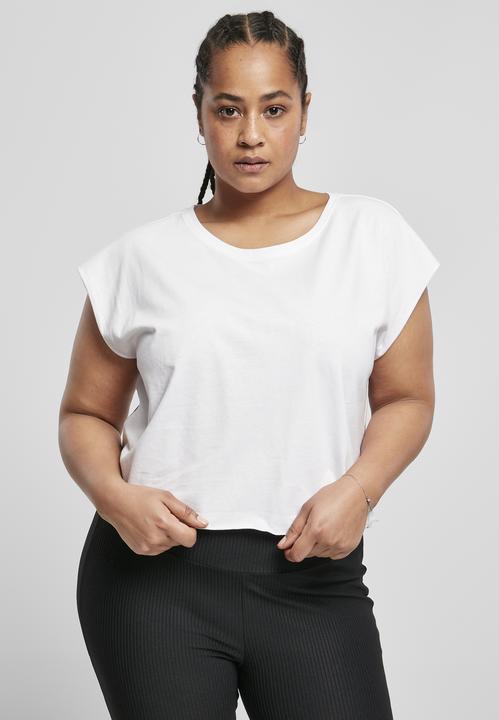 Actual product image Urban Classics Ladies Organic Short Tee 2-Pack (XXL)
