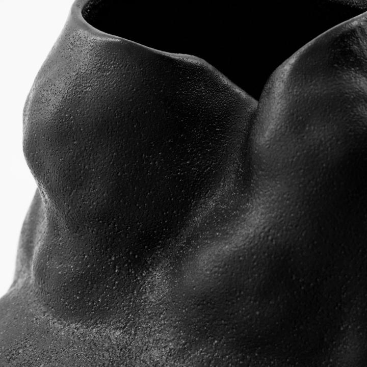 Image du produit House Doctor Vase, HDFomu, noir (1 x, 20 x 15.5 cm)