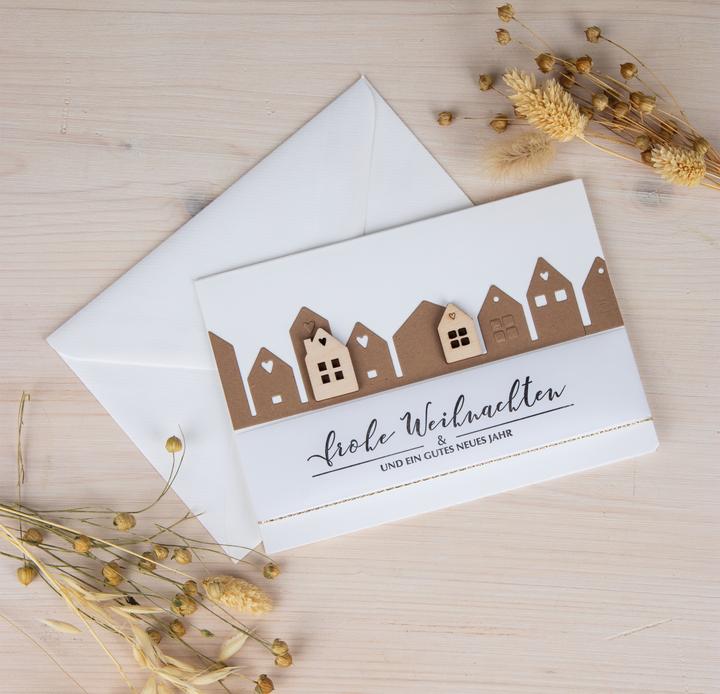 Produktbild Rayher Holz Streuteile "Mini-Haus"