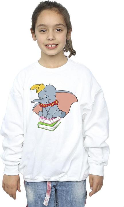 Produktbild Disney Dumbo Sitting On Books Sweatshirt Mädchen (152, 158)