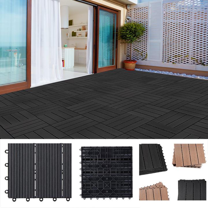 Produktbild Casaria WPC Fliesen (66 x, 30 x 30 cm)