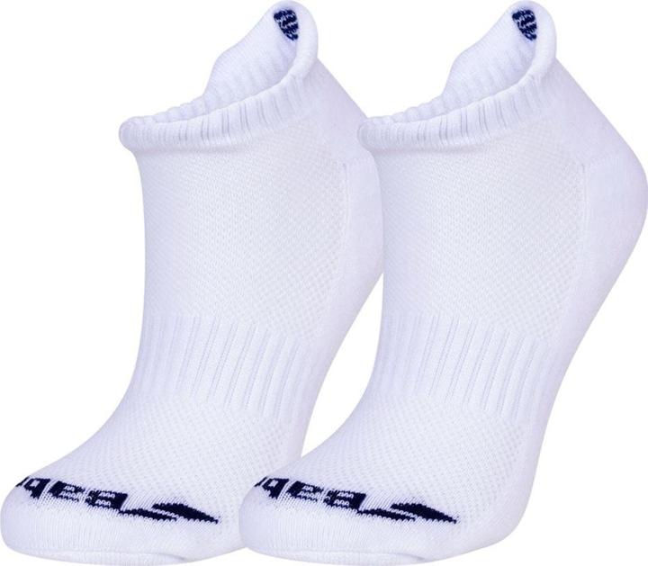 Babolat Invisible Socks White (2x) (35, 38)