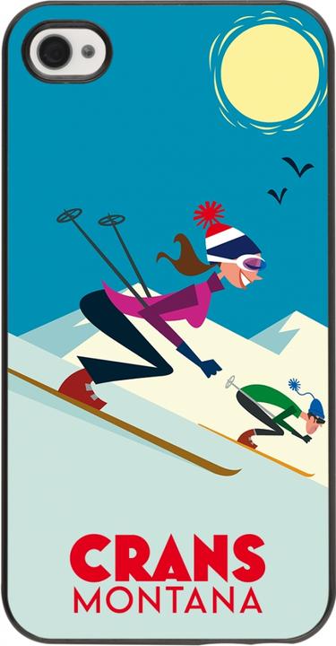 Image du produit PhoneLook Coque Crans-Montana Ski Downhill (Apple iPhone 4, G4s)
