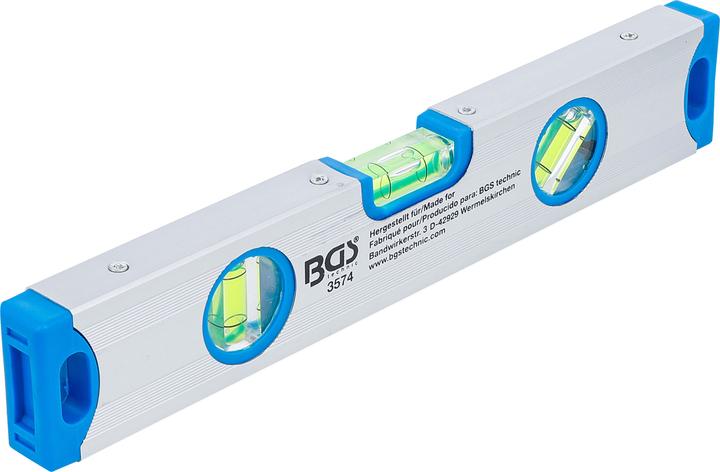 Actual product image BGS Aluminium Water Level 300 mm (30 cm)