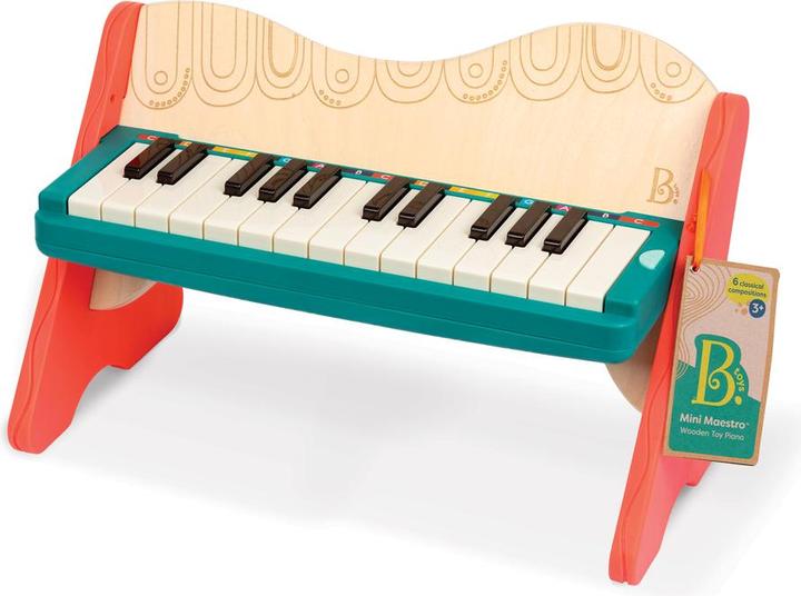 Produktbild B.toys B. Mini Maestro - Mini-Klavier für Kinder mit 25 Tasten inklusive Notenheft (Englisch)