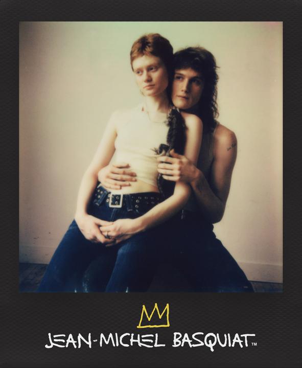 Actual product image Polaroid Colour Film for i-Type Basquiat Edition