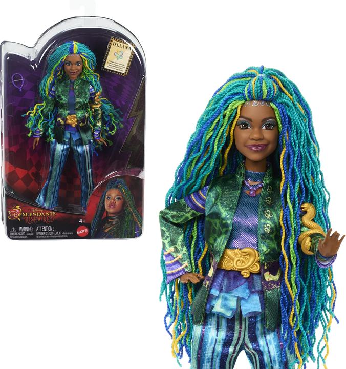 Image du produit Mattel Disney Descendants: The Rise of Red, Uliana, Younger Sister of Ursula Doll
