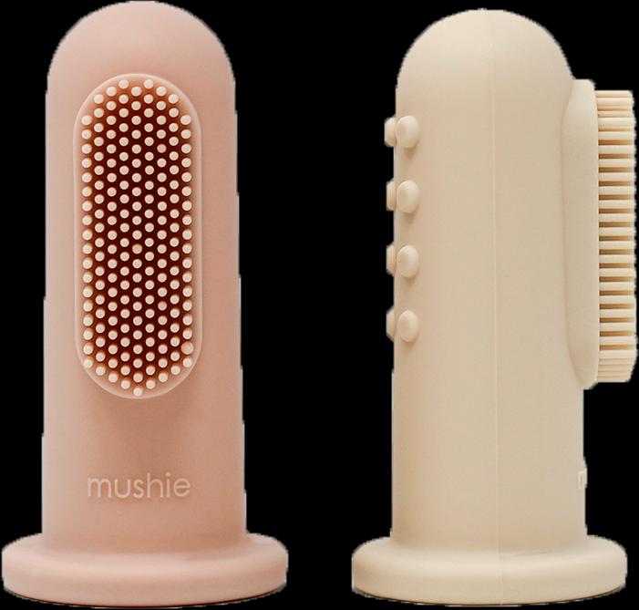 Produktbild Mushie Fingerzahnbürste (2 x)