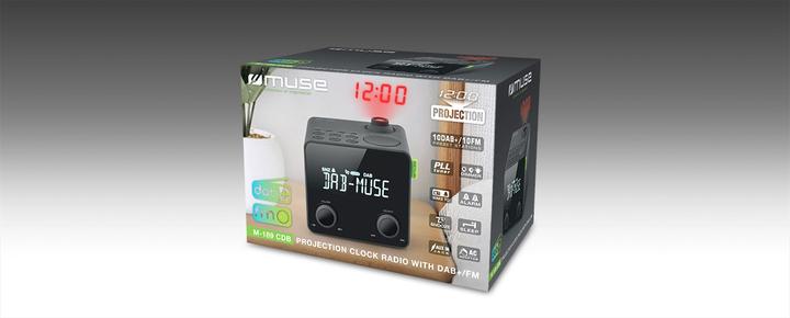 Image du produit Muse M-189 CDB (DAB+ DAB, FM, DAB, Fréquence radio (RF))