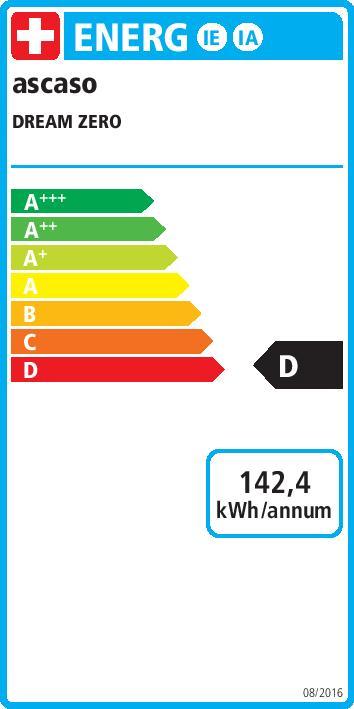 Label énergétique Ascaso Dream