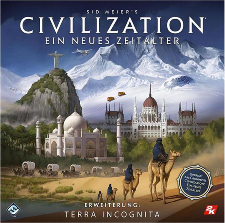 Actual product image FFG FFGD0174 - Terra Incognita: Civilization - 2-5 players, ages 14+ (DE extension) (German)