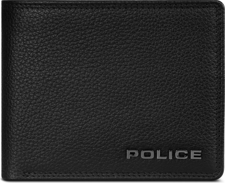 Police Geldbörse RFID Leder 12 cm ausklappbar