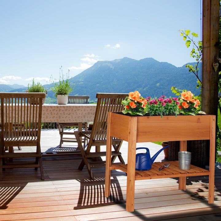 Actual product image Relaxdays raised bed