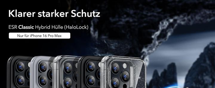 Actual product image ESR Classic Hybrid HaloLock Case (Apple iPhone 16 Pro Max)