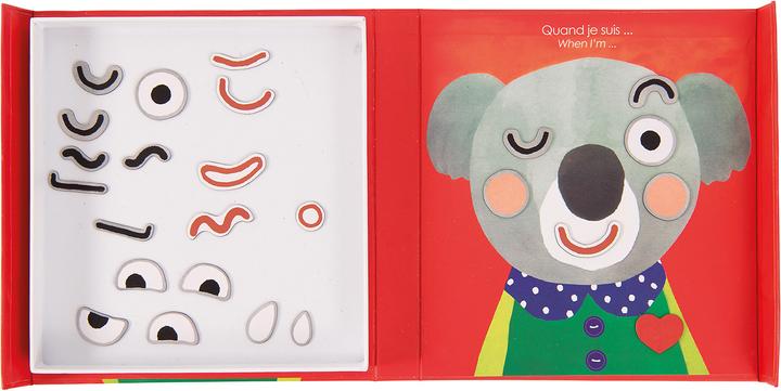 Produktbild Moulin Roty Les Popipop, Magnetspiel Emotionen (Französisch, Englisch)