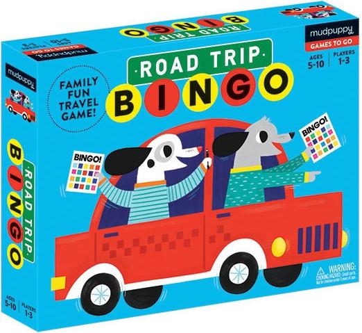 Image du produit Mudpuppy Guessing Games Road Trip Bingo (Anglais)