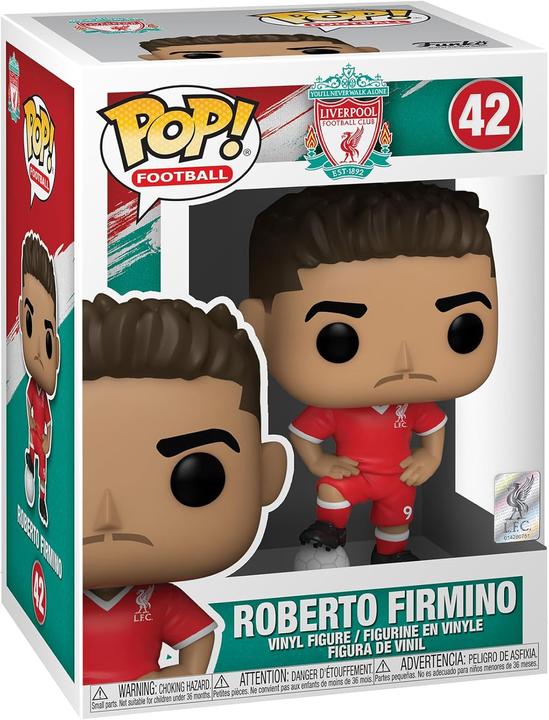 Produktbild Funko Pop! Football - Liverpool : Roberto Firmino (42)