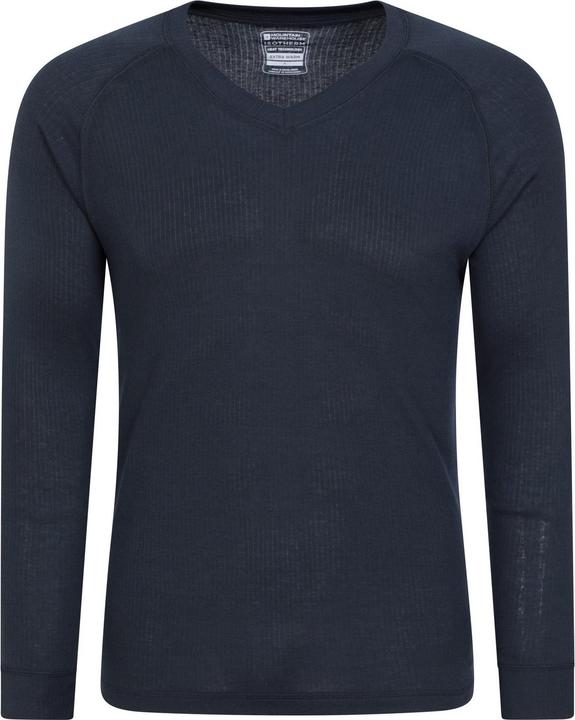 Actual product image Mountain Warehouse Mens Talus V Neck Thermal Top (XXS)