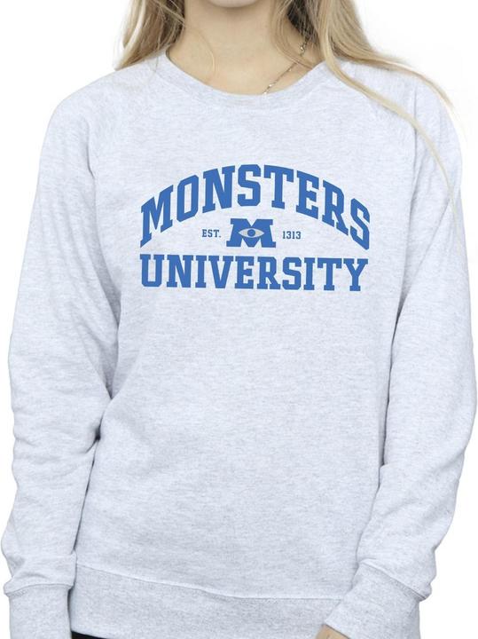 Actual product image Disney Womens/Ladies Monsters University Logo Sweatshirt (XL)