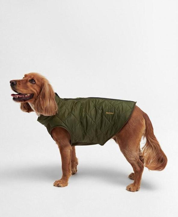 Actual product image Barbour Reversible Quilt / Borg Fleece Dog Coat (L, Dog coat)