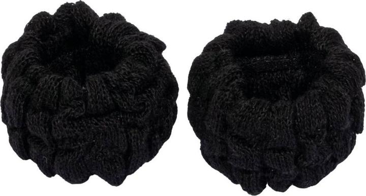 Produktbild Herba Ecofriendly Haarbinder, schwarz, Ø 6 cm, 2 pcs