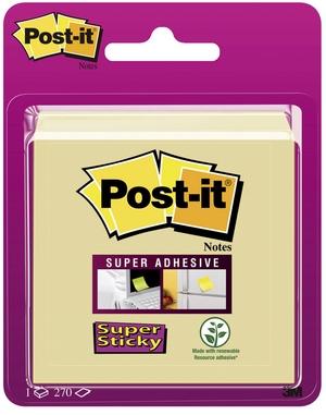 Image du produit Post-it Super Sticky (76 x 76 mm)