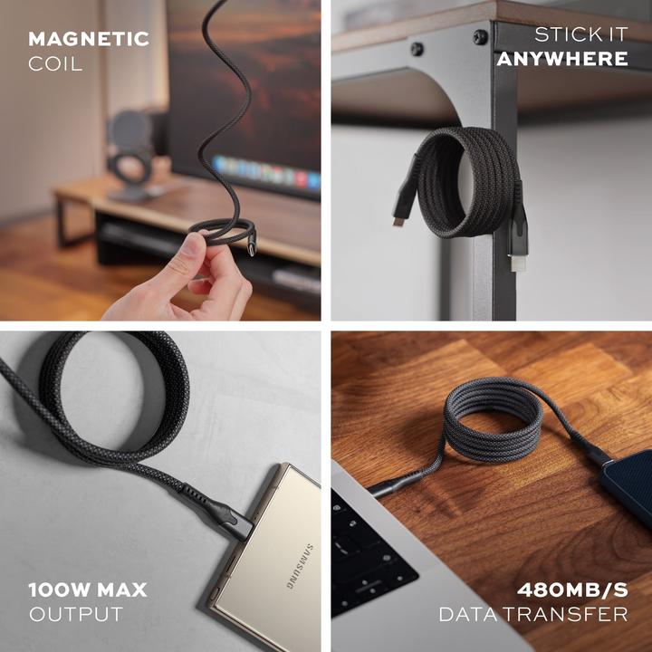 Immagine prodotto Statik MagStack USB C - USB C (1 m, USB 3.2 Gen 1)