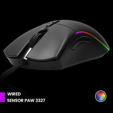 Actual product image Preyon Mysz Hawk Customizable (PHC27B) (Cable)