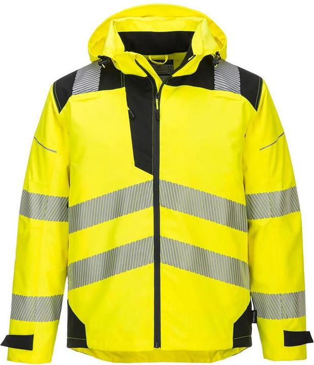 Produktbild Portwest Mens PW3 Extreme Hi-Vis Waterproof Jacket (4XL)
