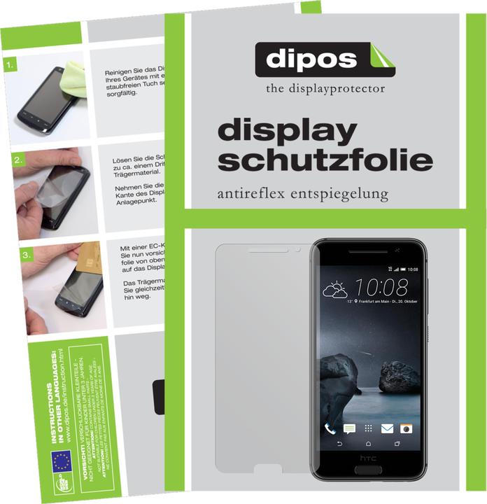 Produktbild Dipos Displayschutzfolie Antireflex (2 Stück, HTC One A9)
